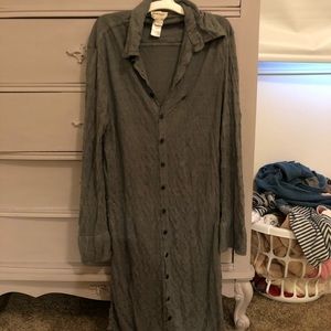 Diesel Button Up Tunic, M